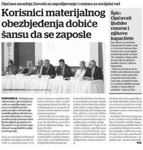 Korisnici materijalnog obezbjedjenja dobice novu sansu-1-s