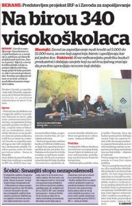 Na birou 340 visokoskolaca-s